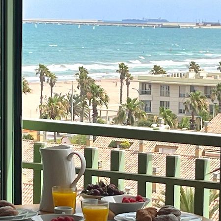 Stylish Well-Connected Beachfront Flat Valencia Bagian luar foto