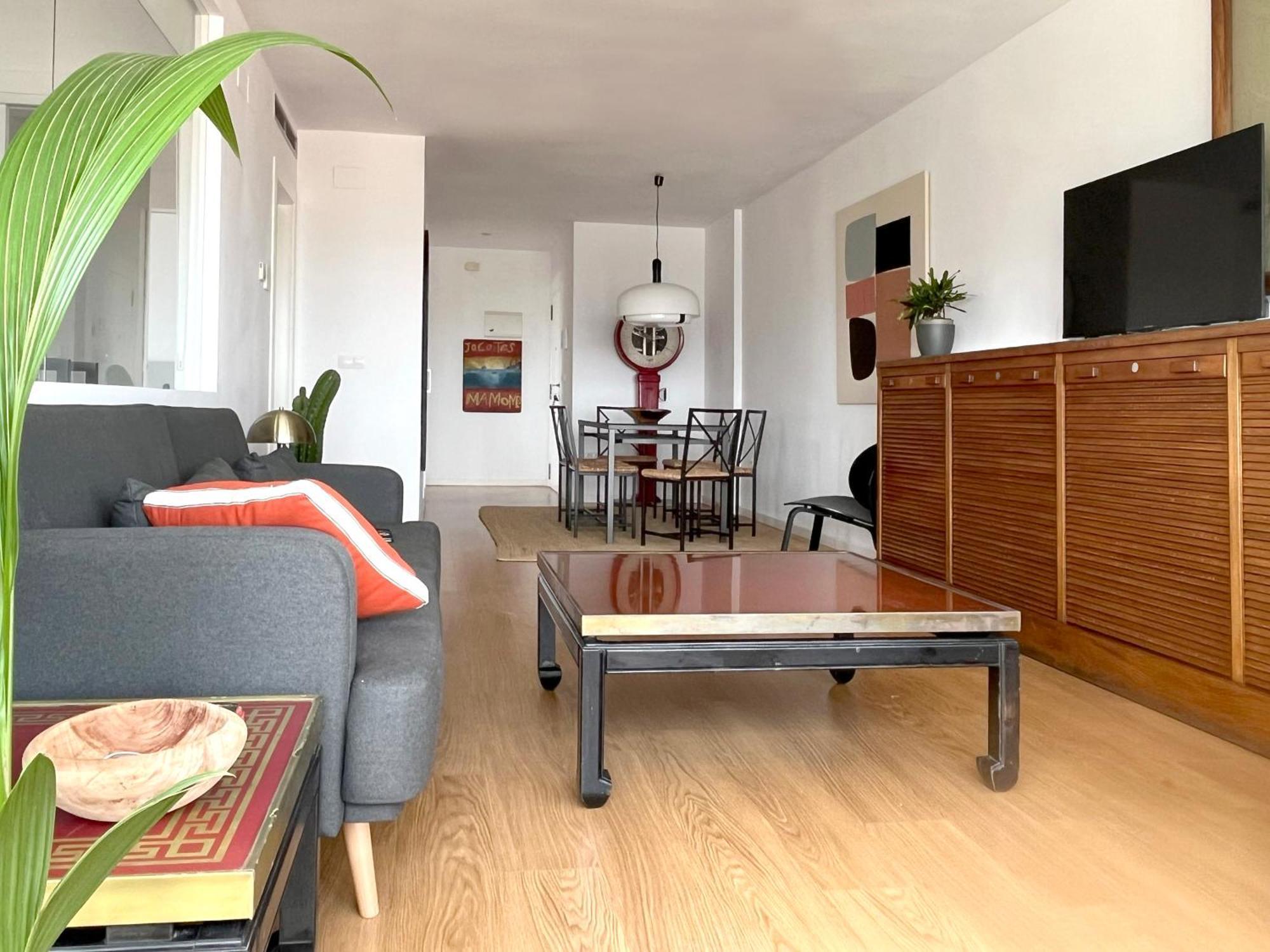 Stylish Well-Connected Beachfront Flat Valencia Bagian luar foto