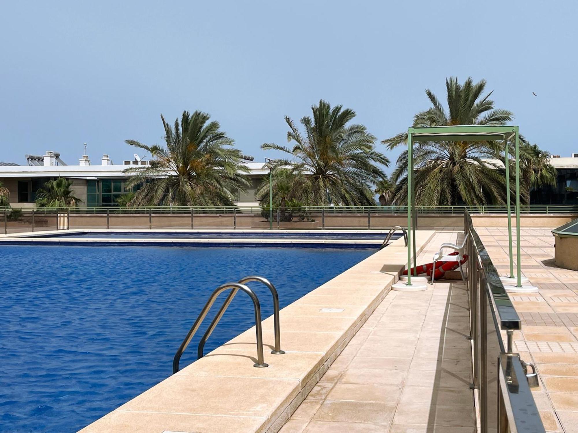 Stylish Well-Connected Beachfront Flat Valencia Bagian luar foto
